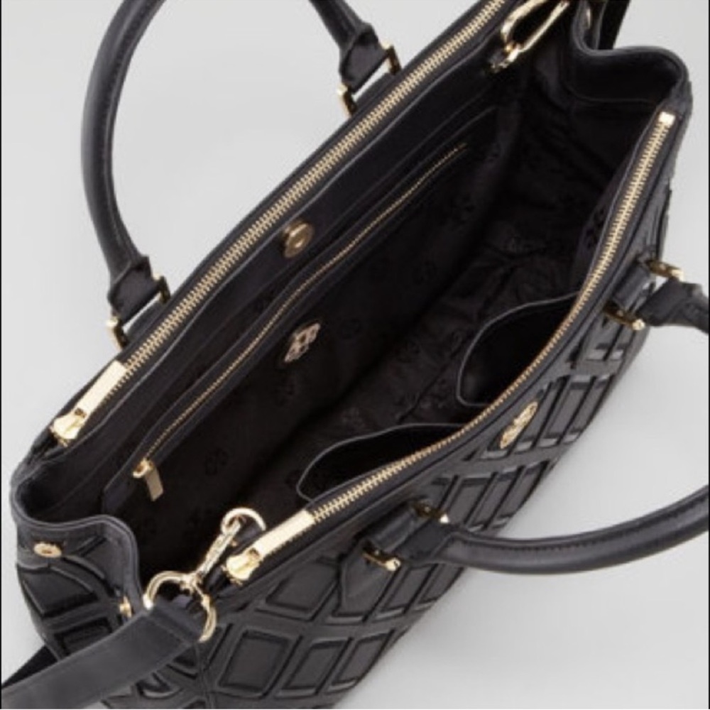 Tory Burch Robinson Patchwork Double Zip Tote Bag… - image 2